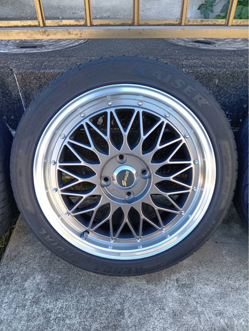 ステルスレーシング16インチタイヤホイルセット