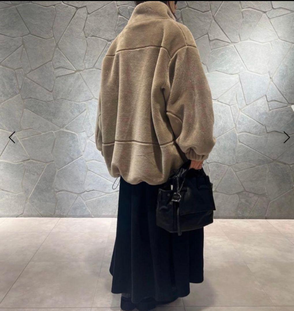 GENヤマダヤ　新品　CLOVE バイピングボアブルゾン　オーバーサイズ