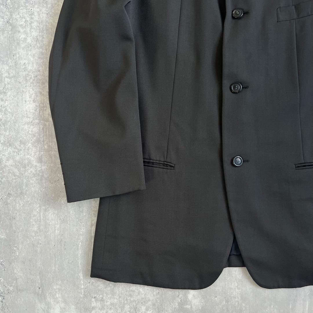 ISSEY MIYAKE MEN　アーカイブ　ウール　ノーカラージャケット　M