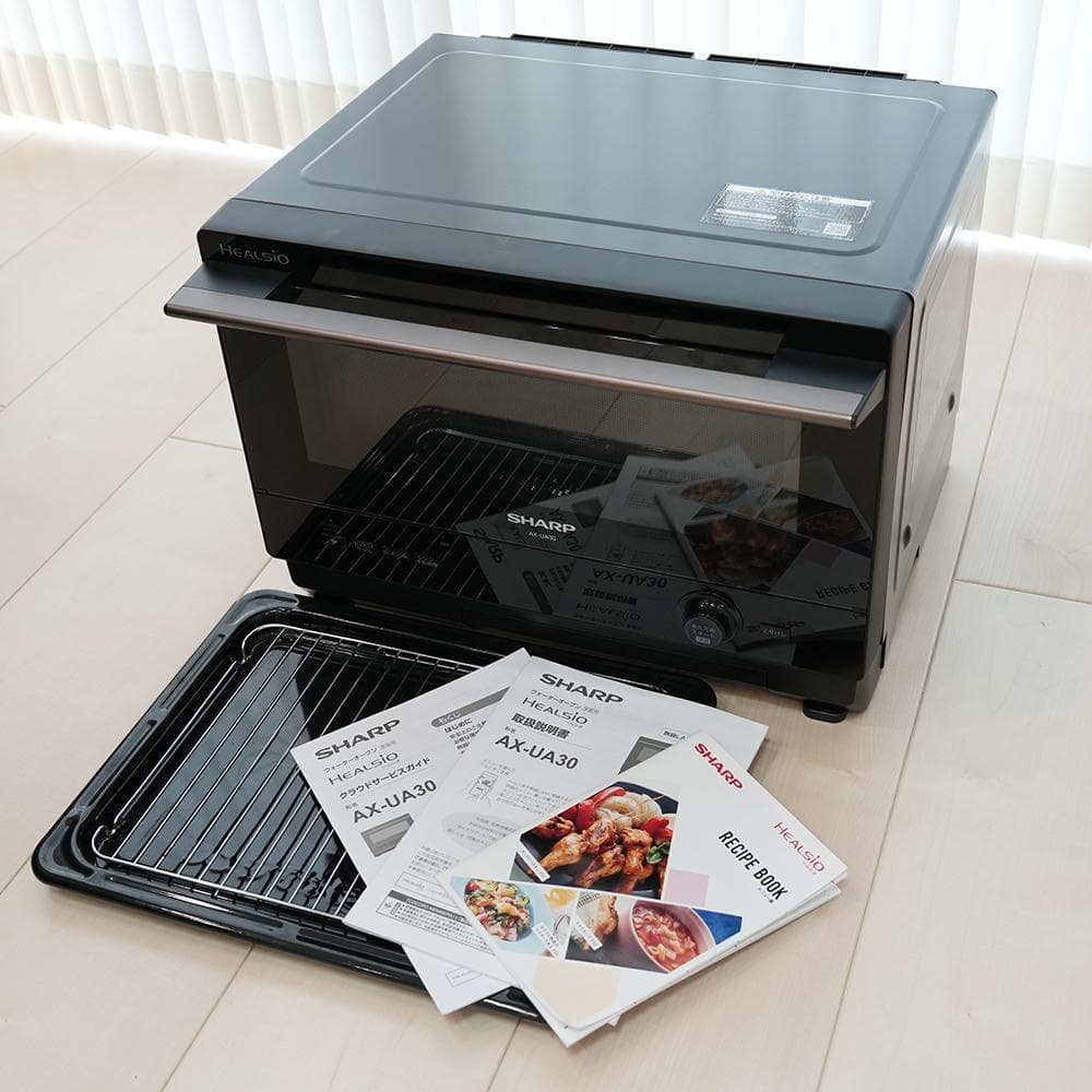 【美品】SHARP ウォーターオーブンヘルシオ AX-UA30-B