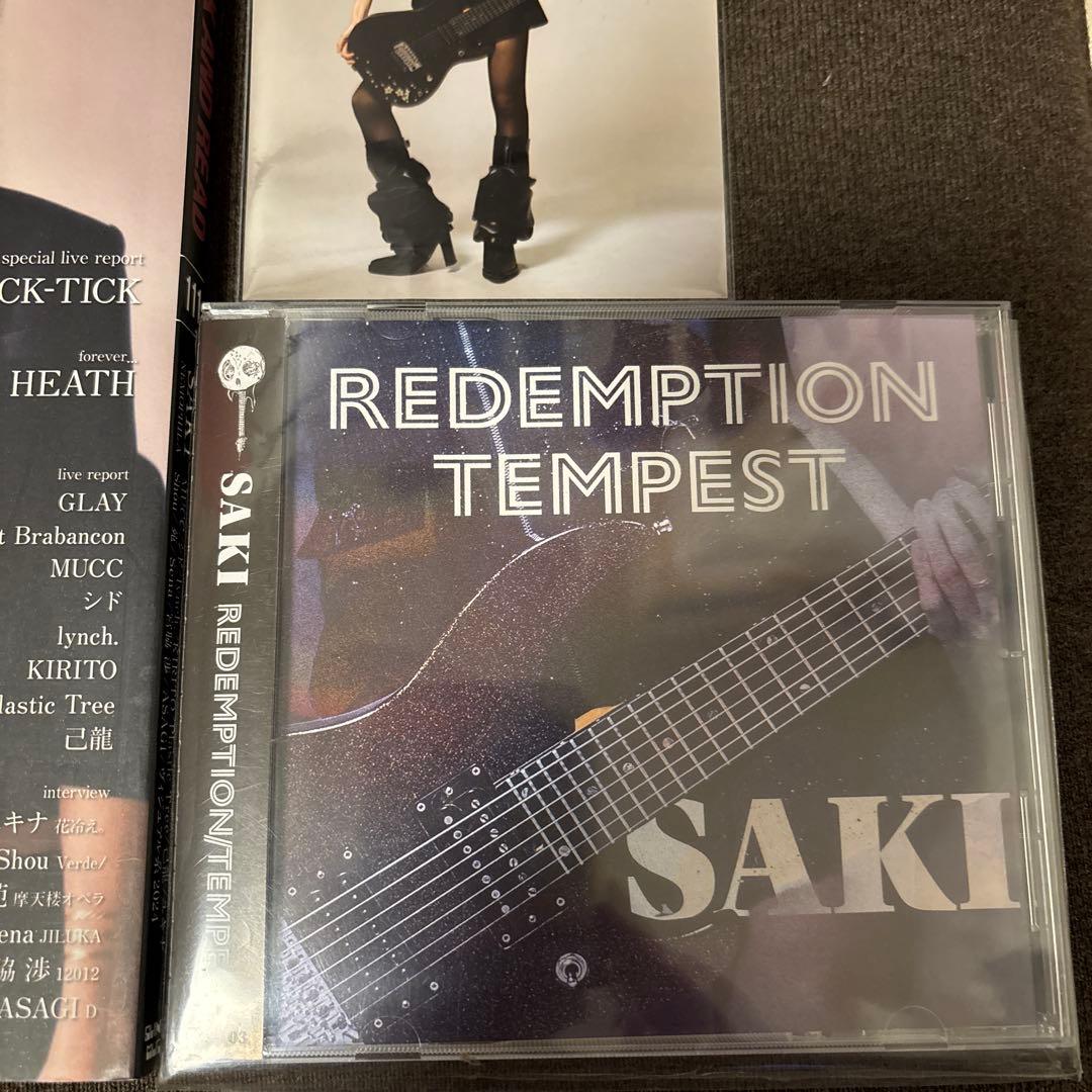 『美品限定』SAKI REDEMPTION TEMPEST サイン入写真 セット