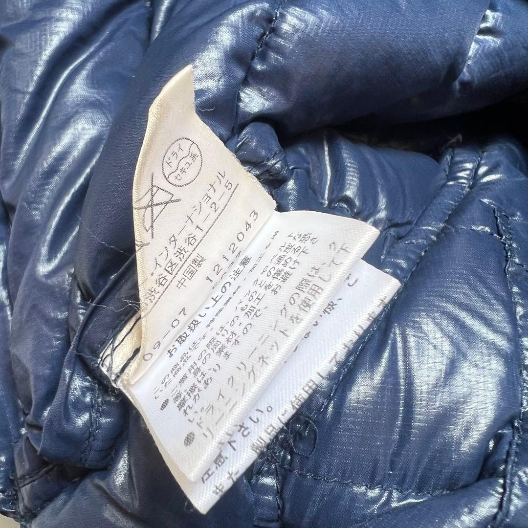 Pearly gates パーリーゲイツ　ダウンジャケット　ベスト　切替　ゴルフ