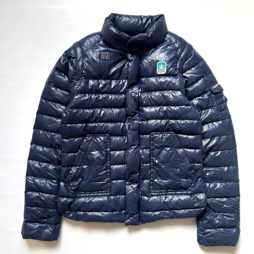 Pearly gates パーリーゲイツ　ダウンジャケット　ベスト　切替　ゴルフ