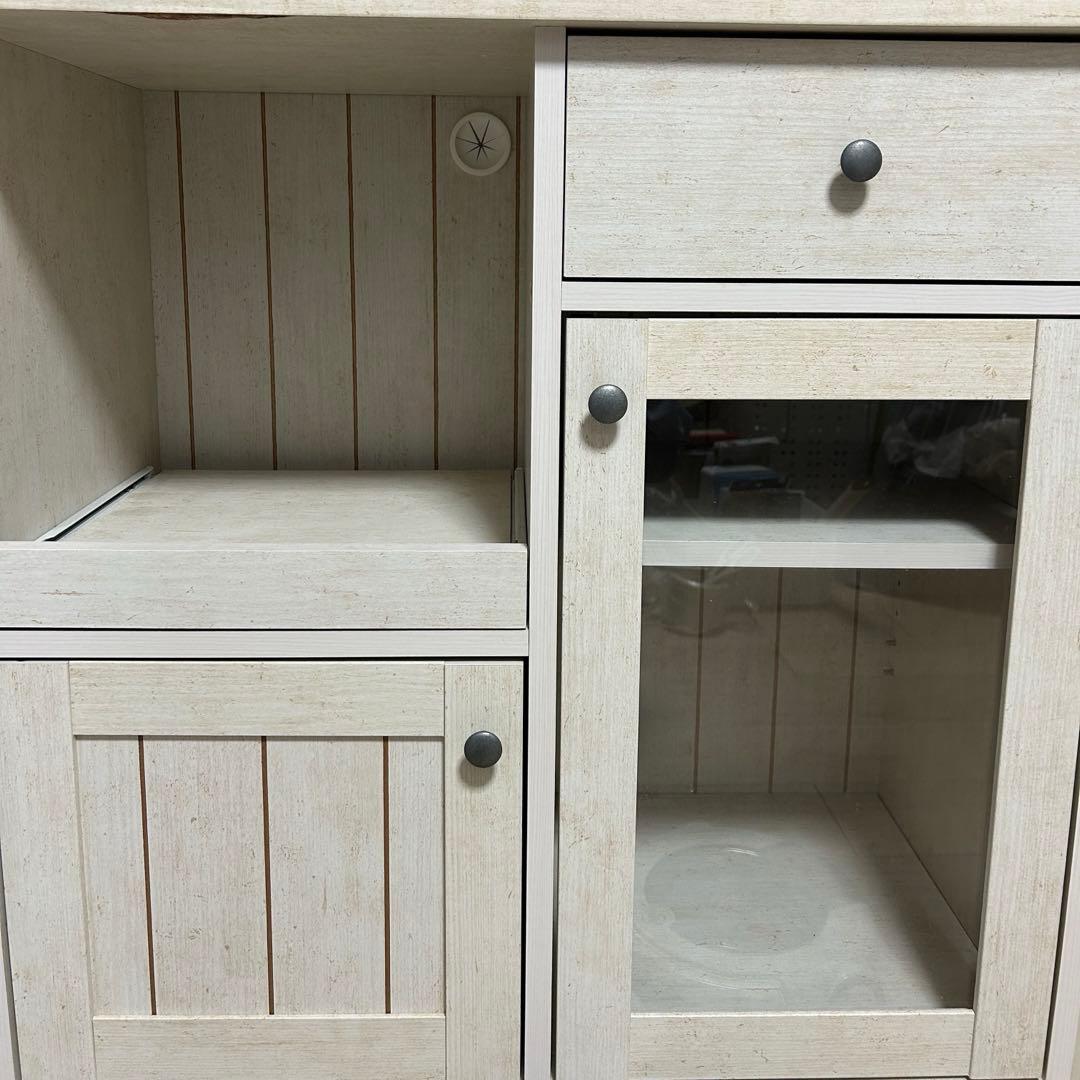 ニトリ リズバレー キッチンカウンター カウンターワゴン