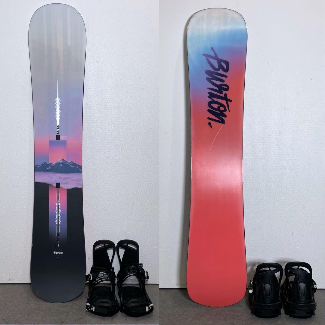 BURTON HIDEAWAY 140 レディース スノーボードセット