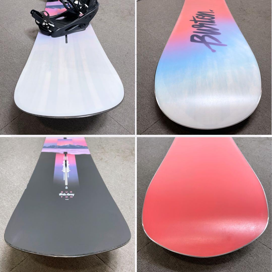 BURTON HIDEAWAY 140 レディース スノーボードセット