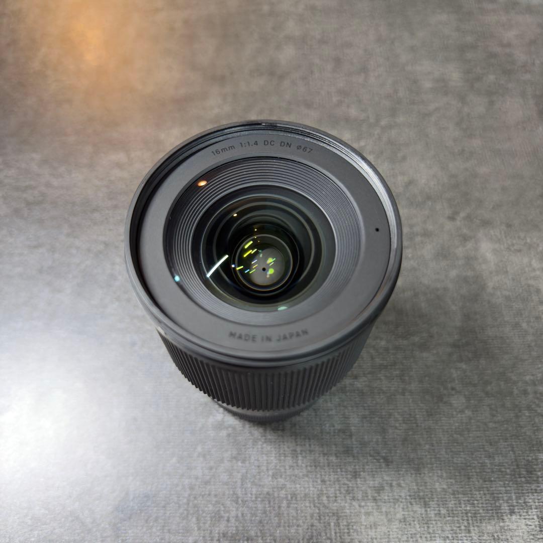 SIGMA 16mm F1.4 DC DN 単焦点レンズ［ソニー Eマウント］