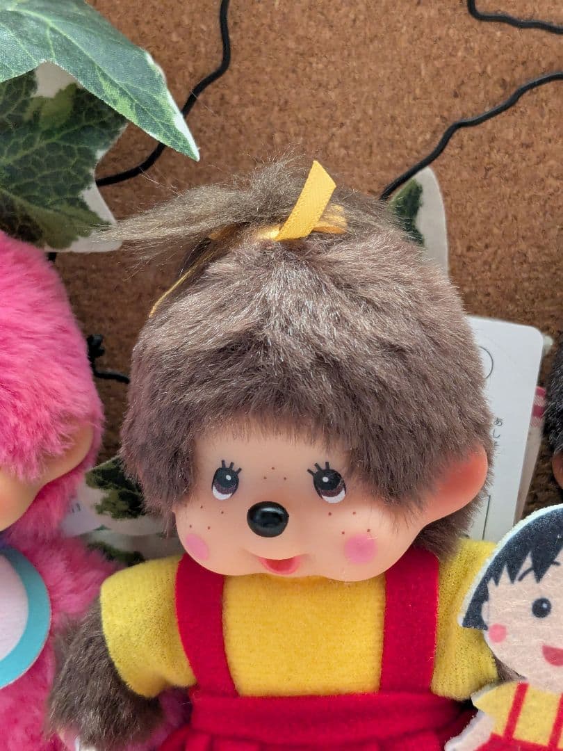 モンチッチぬいぐるみキーホルダー3set &まる子モンチッチ セキグチ 正規品