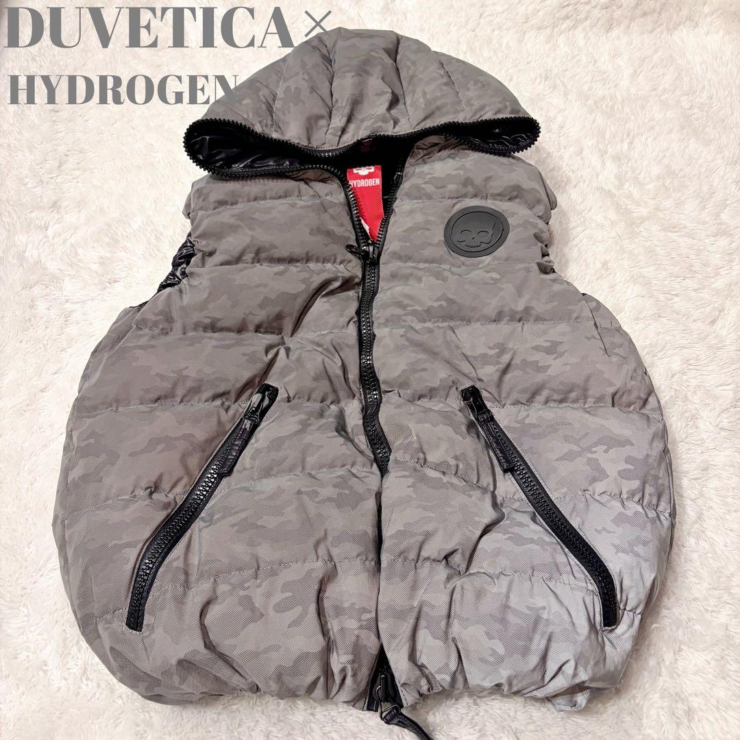 DUVETICA × HYDROGEN コラボ　ダウンベスト 50 カモフラ