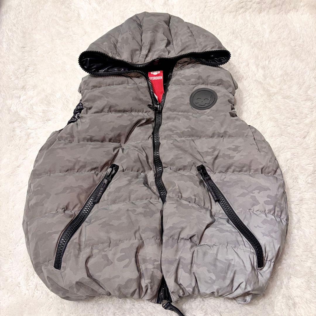 DUVETICA × HYDROGEN コラボ　ダウンベスト 50 カモフラ