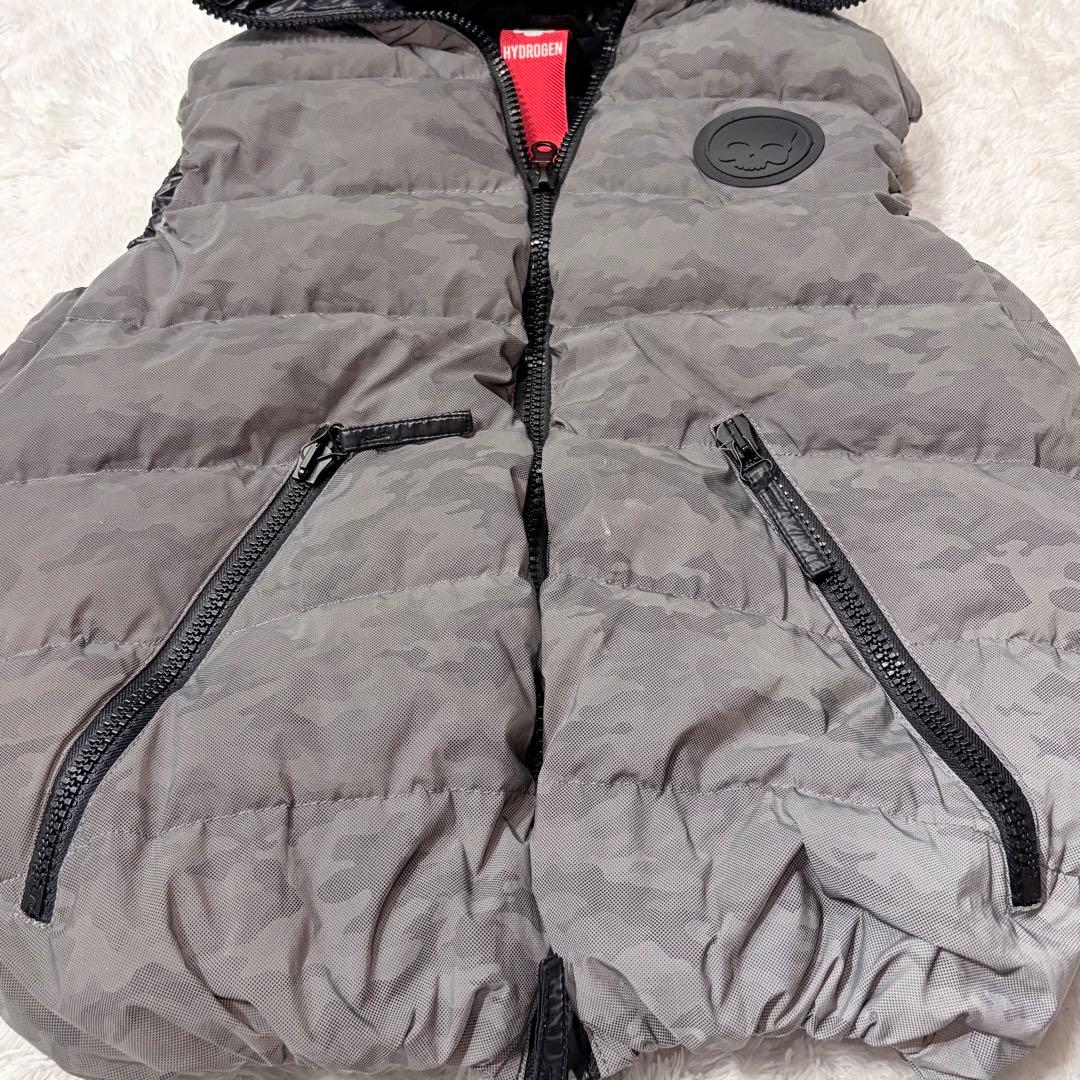 DUVETICA × HYDROGEN コラボ　ダウンベスト 50 カモフラ