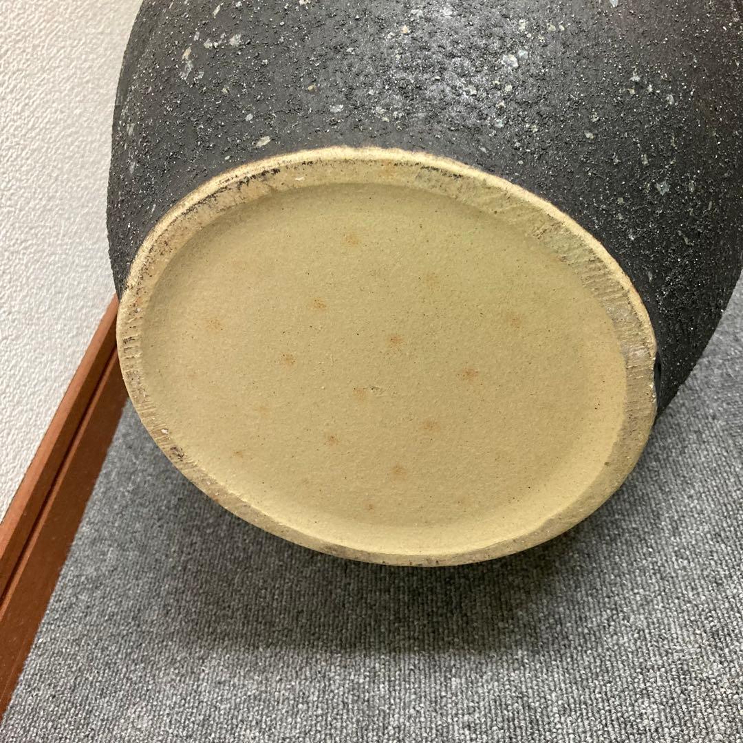 【未使用品】　傘立て 陶器 信楽焼 花器　花入れ　傘たて 傘入れ 傘置き