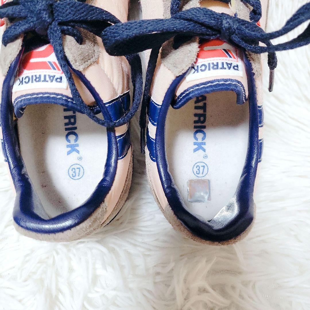 美品✨PATRICK/パトリック マラソン シュリンプ スニーカー 37