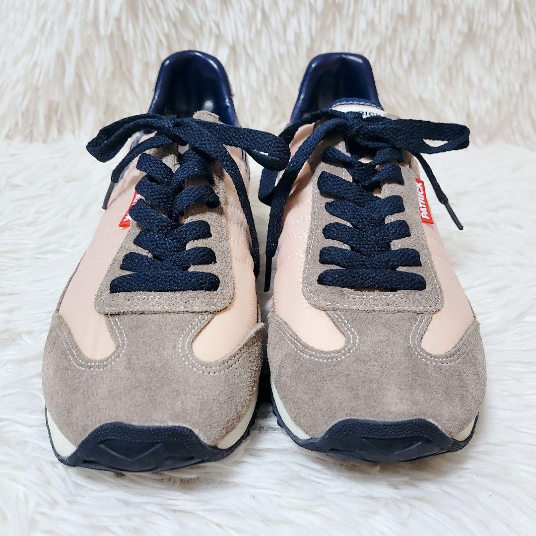 美品✨PATRICK/パトリック マラソン シュリンプ スニーカー 37