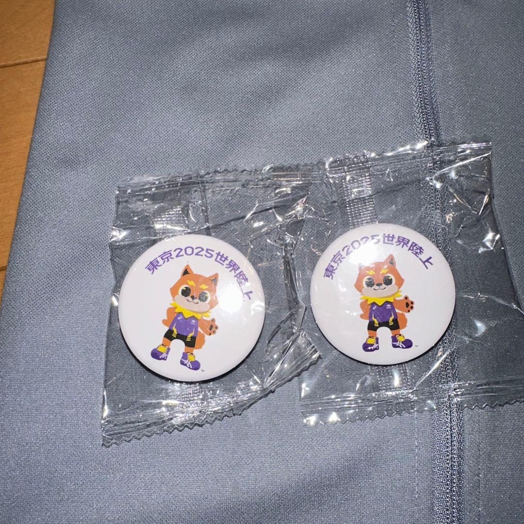 アシックス ポロシャツ パンツ 世界陸上　Mサイズ