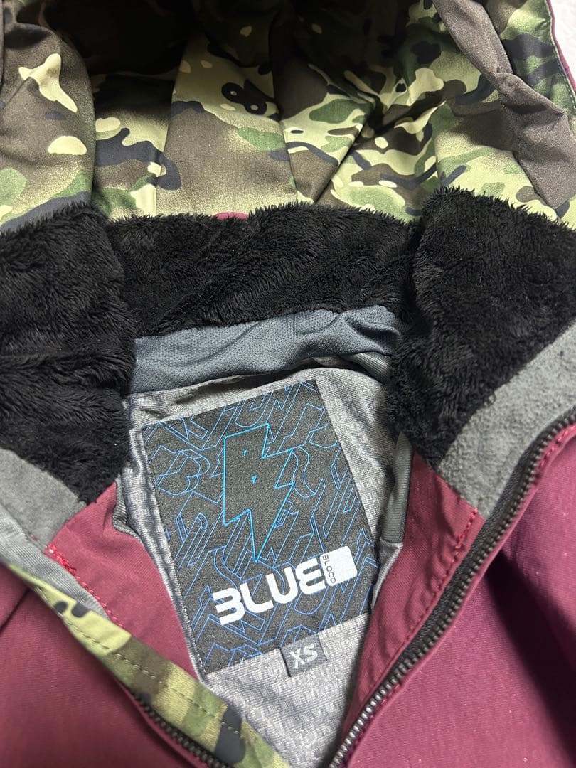 アノラックスタイルジャケット ワインレッド