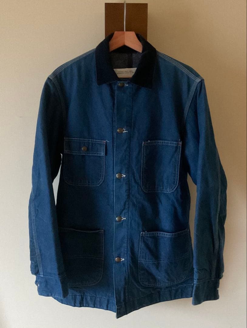 パ*ー様 70s sears デニムジャケット カバーオール ブランケット ビン