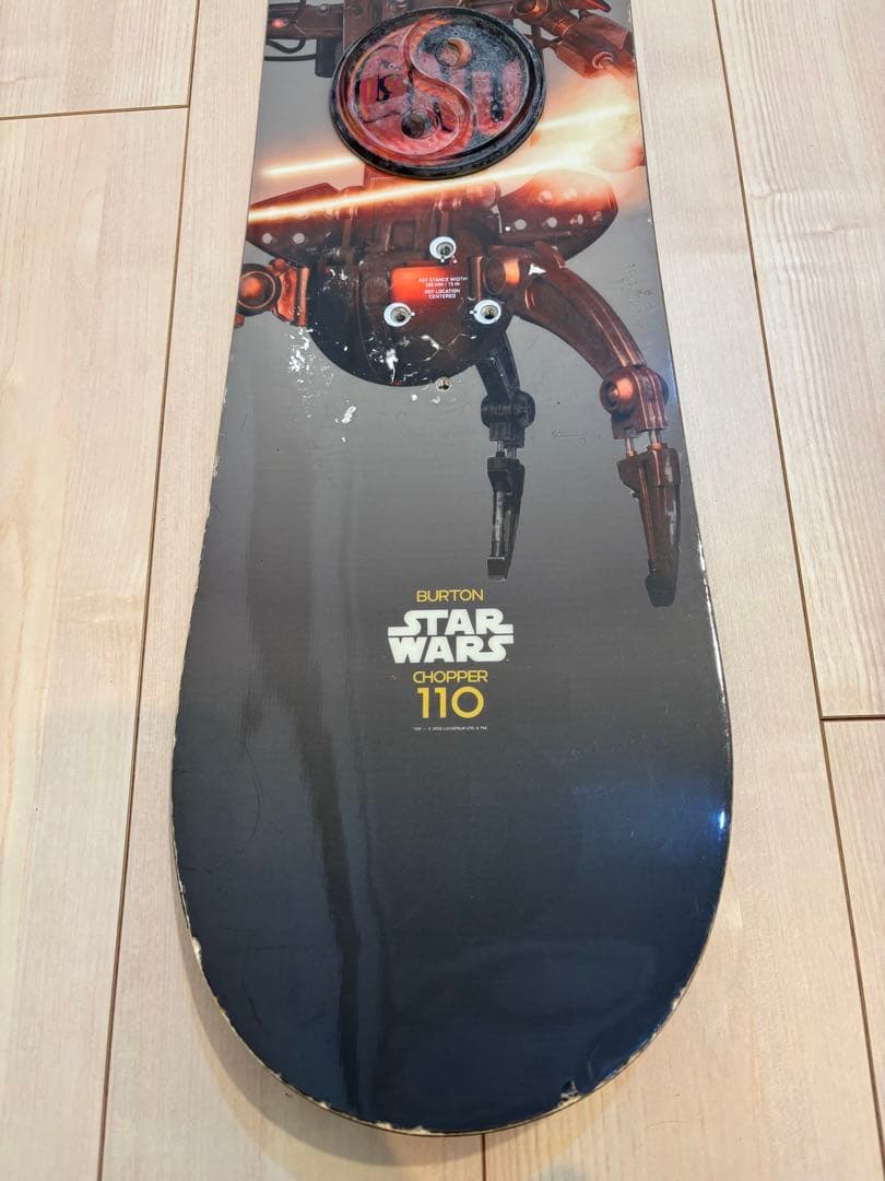 Burton Star Wars Chopper 110 スノーボード　子供用