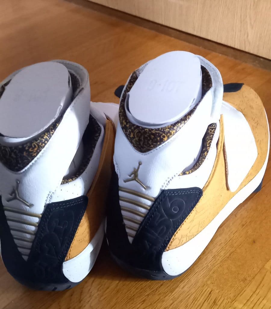 値下げ　未使用AirJordan xx(20)20周年モデル白/黄金/黒