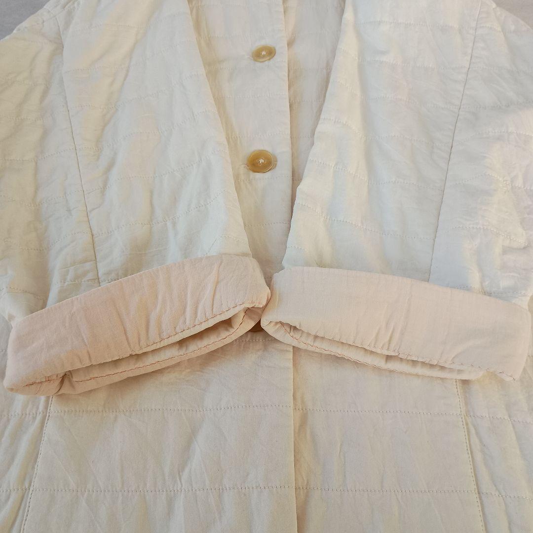 Kleid and Co. アイボリーキルティングコート M