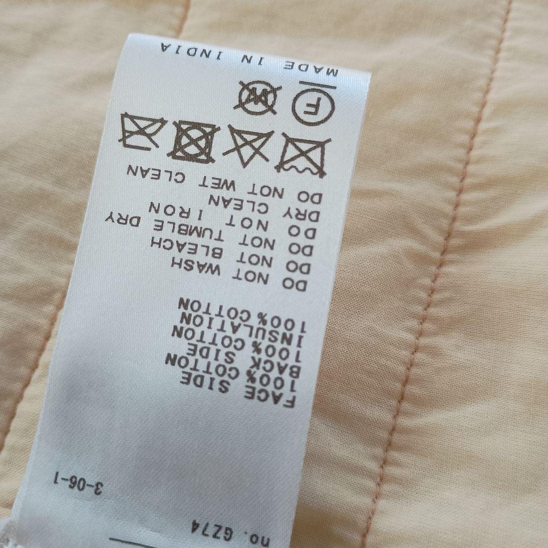 Kleid and Co. アイボリーキルティングコート M