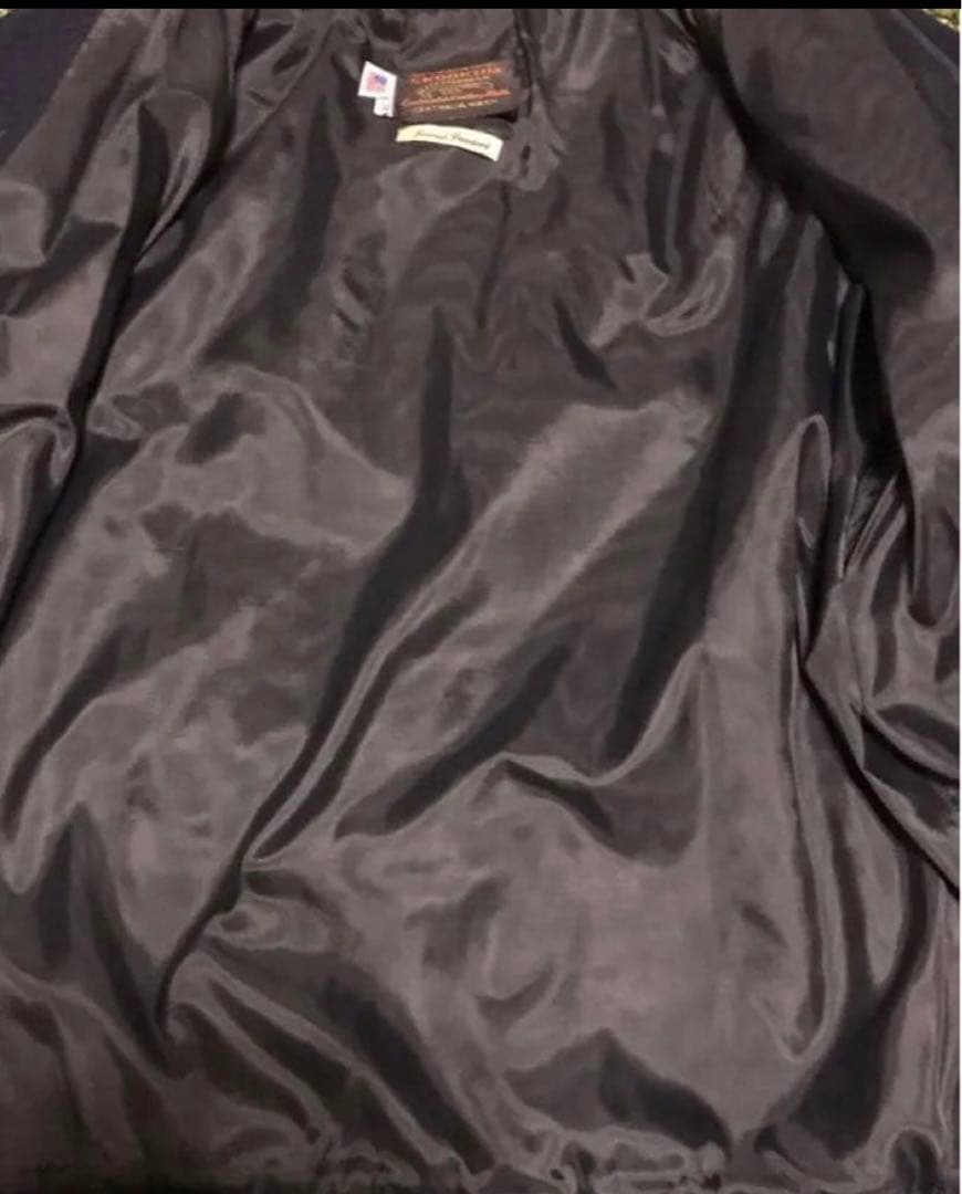 SKOOKUM スクーカム ウール×レザーフルジップスタジャン