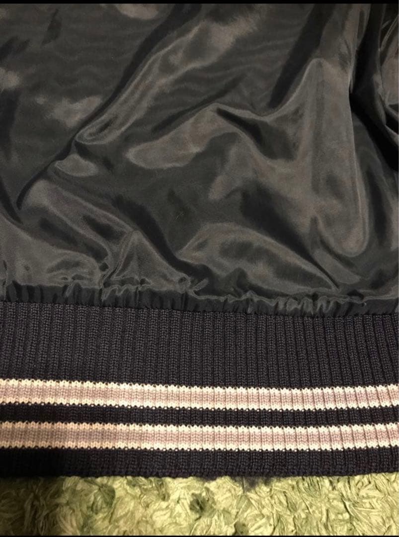 SKOOKUM スクーカム ウール×レザーフルジップスタジャン