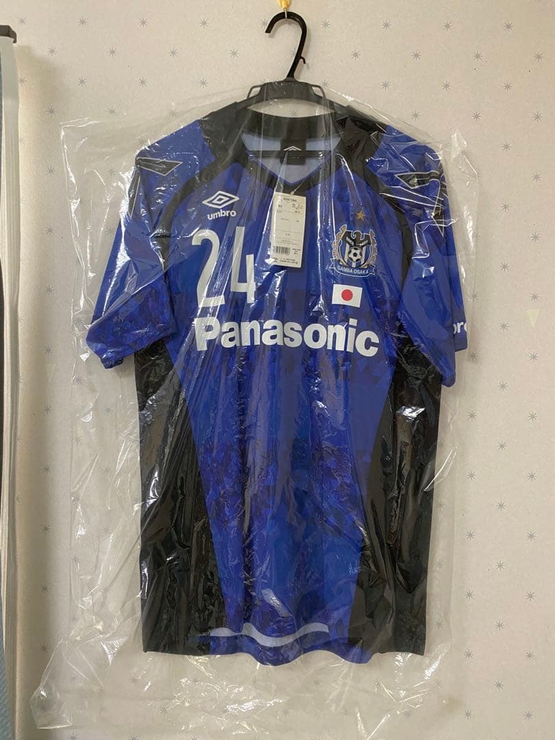 井出遥也　選手　ユニフォーム　ガンバ大阪　3点セット　ACL 記念ユニ