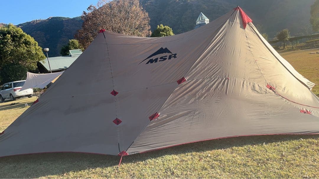 【希少セット】MSRパビリオン（タン）＋アウトフィッター未使用＋ピルツ15