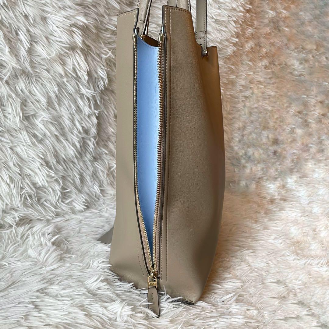 未使用級✨ROPE EPOR Y BAG トートバッグ 縦型 A4 ベージュ