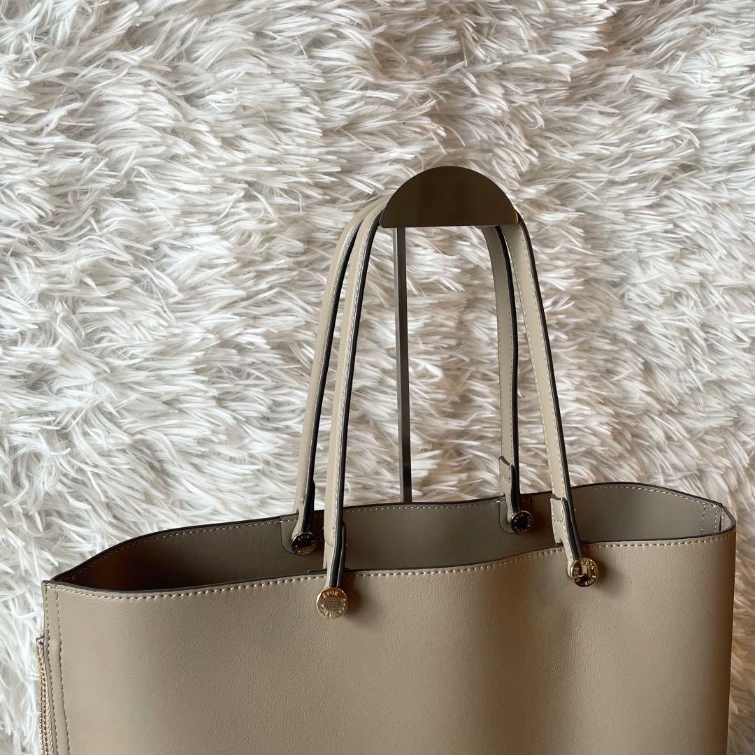 未使用級✨ROPE EPOR Y BAG トートバッグ 縦型 A4 ベージュ
