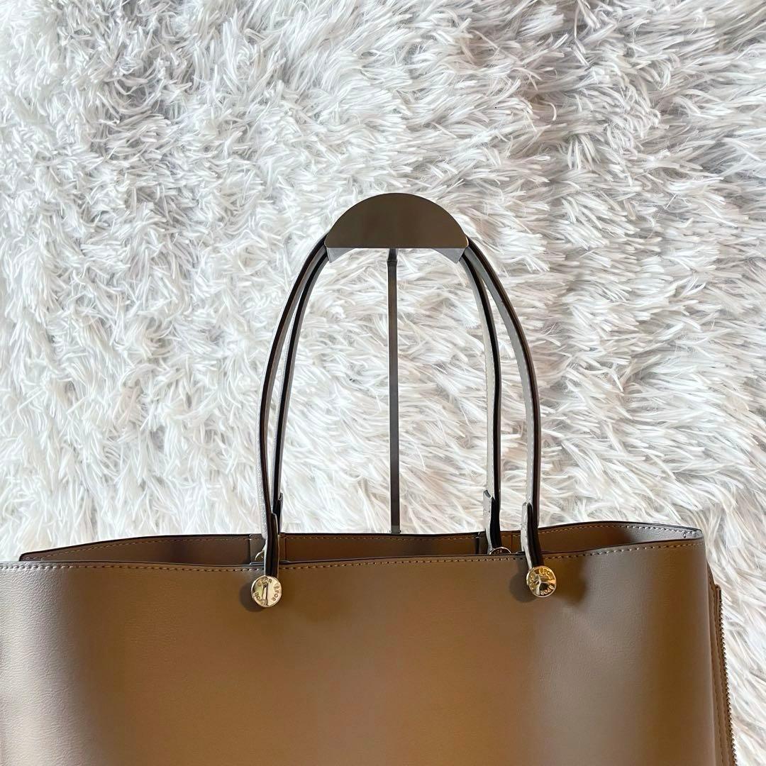 未使用級✨ROPE EPOR Y BAG トートバッグ 縦型 A4 ベージュ