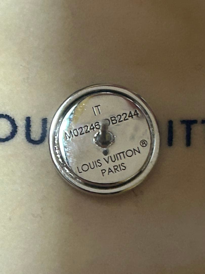 Louis Vuitton スパークルLVロゴ ピアス(片耳用)正規品！