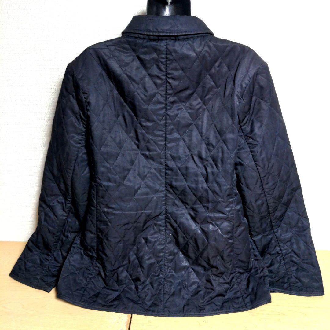 cl36 BURBERRY LONDON ボタンコート レディースXLサイズ相当