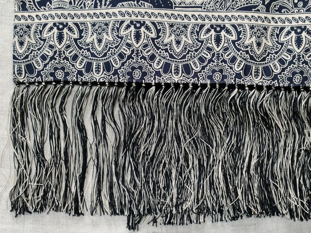 ◆美品◆Drake’s／ドレイクス ◆カシミア×シルク　マフラー・ストール