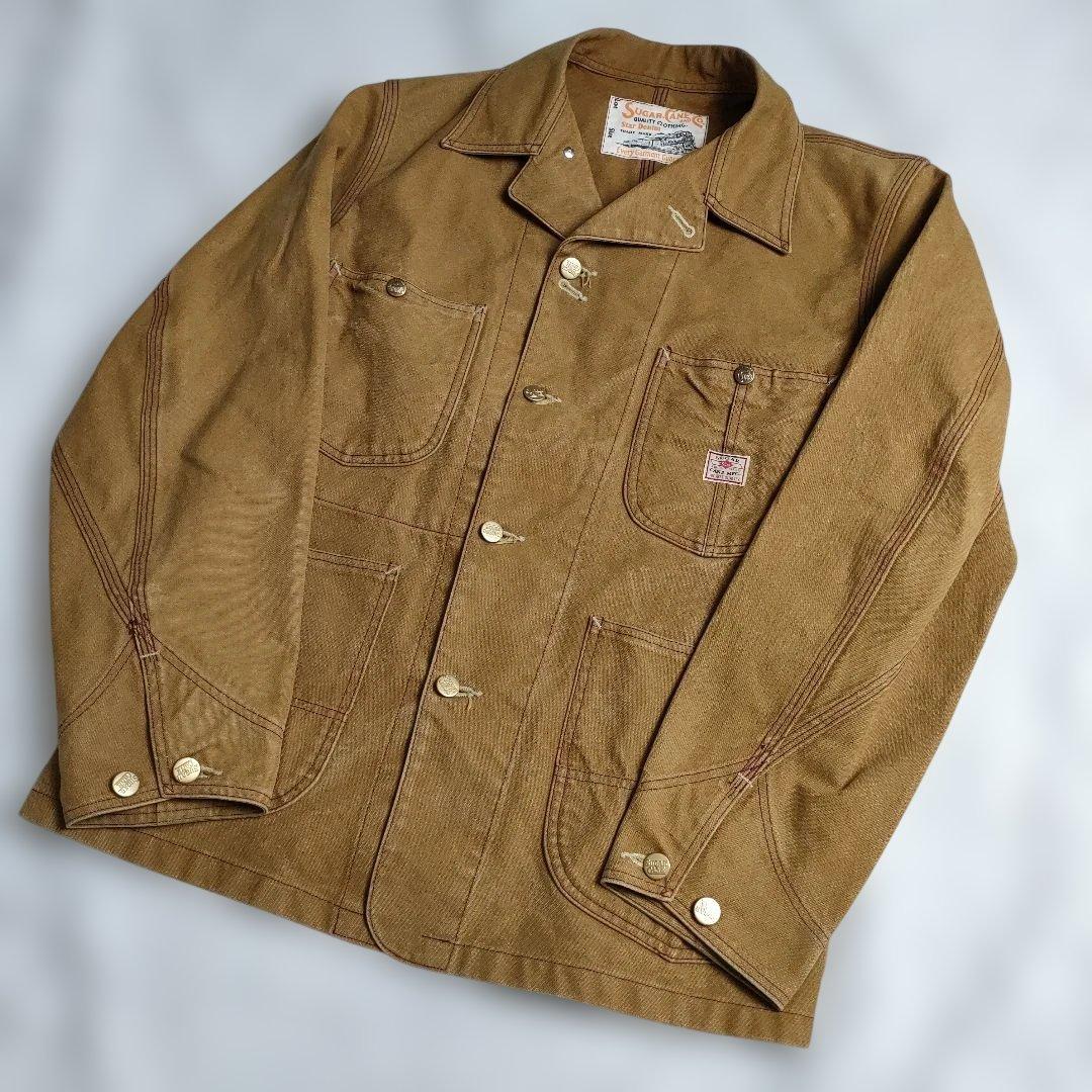 TKTG　シュガーケーン カバーオール　ブラウンダック ジャケット
