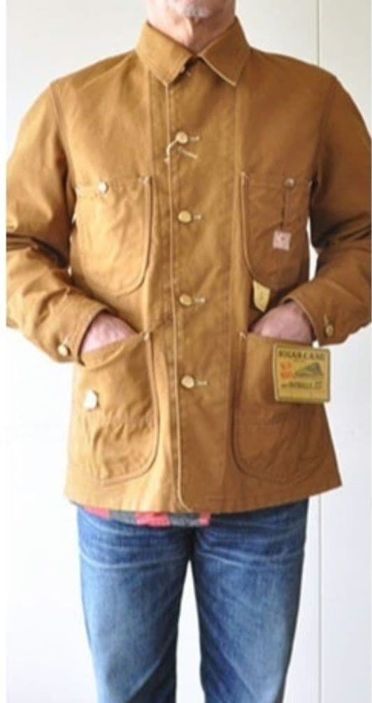 TKTG　シュガーケーン カバーオール　ブラウンダック ジャケット