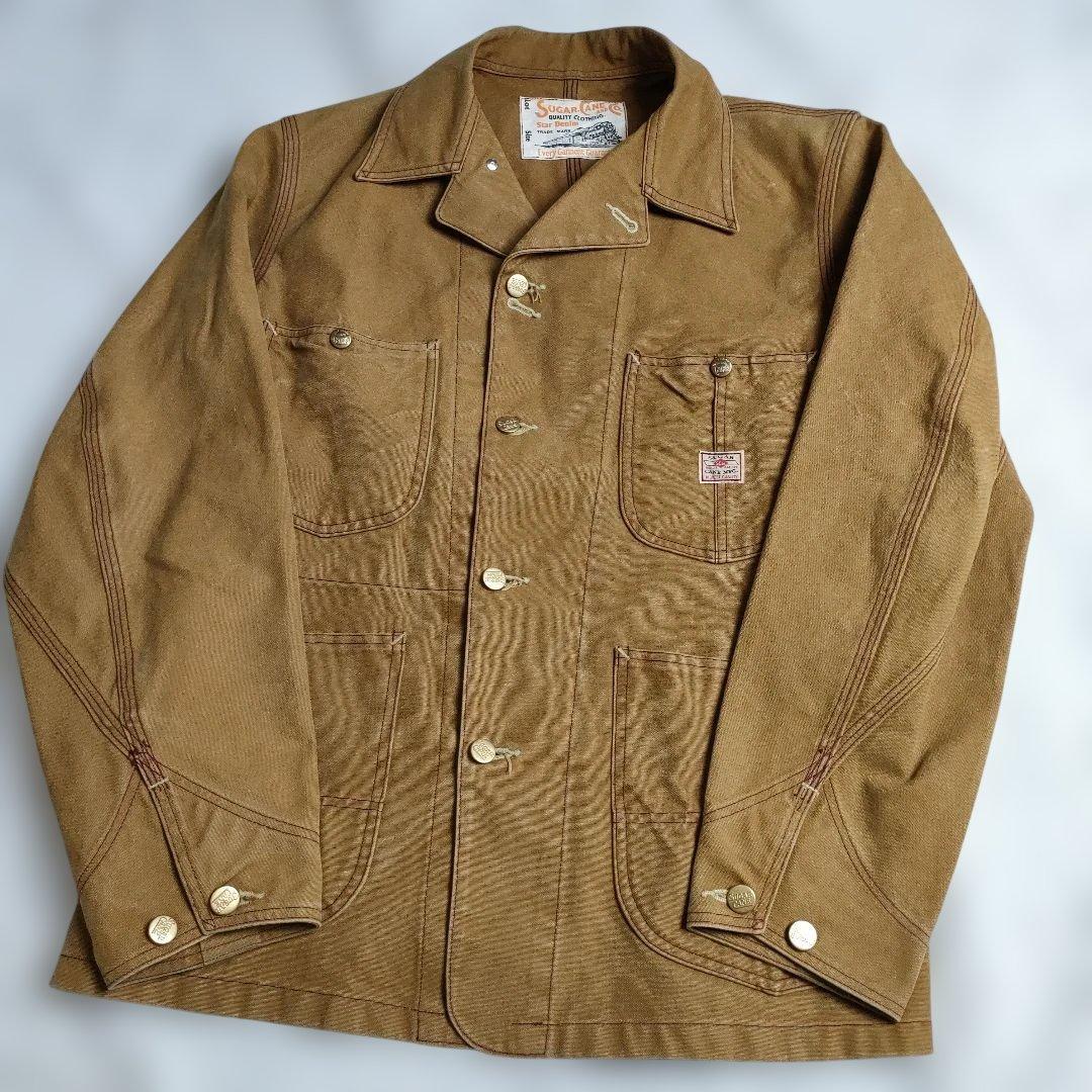 TKTG　シュガーケーン カバーオール　ブラウンダック ジャケット
