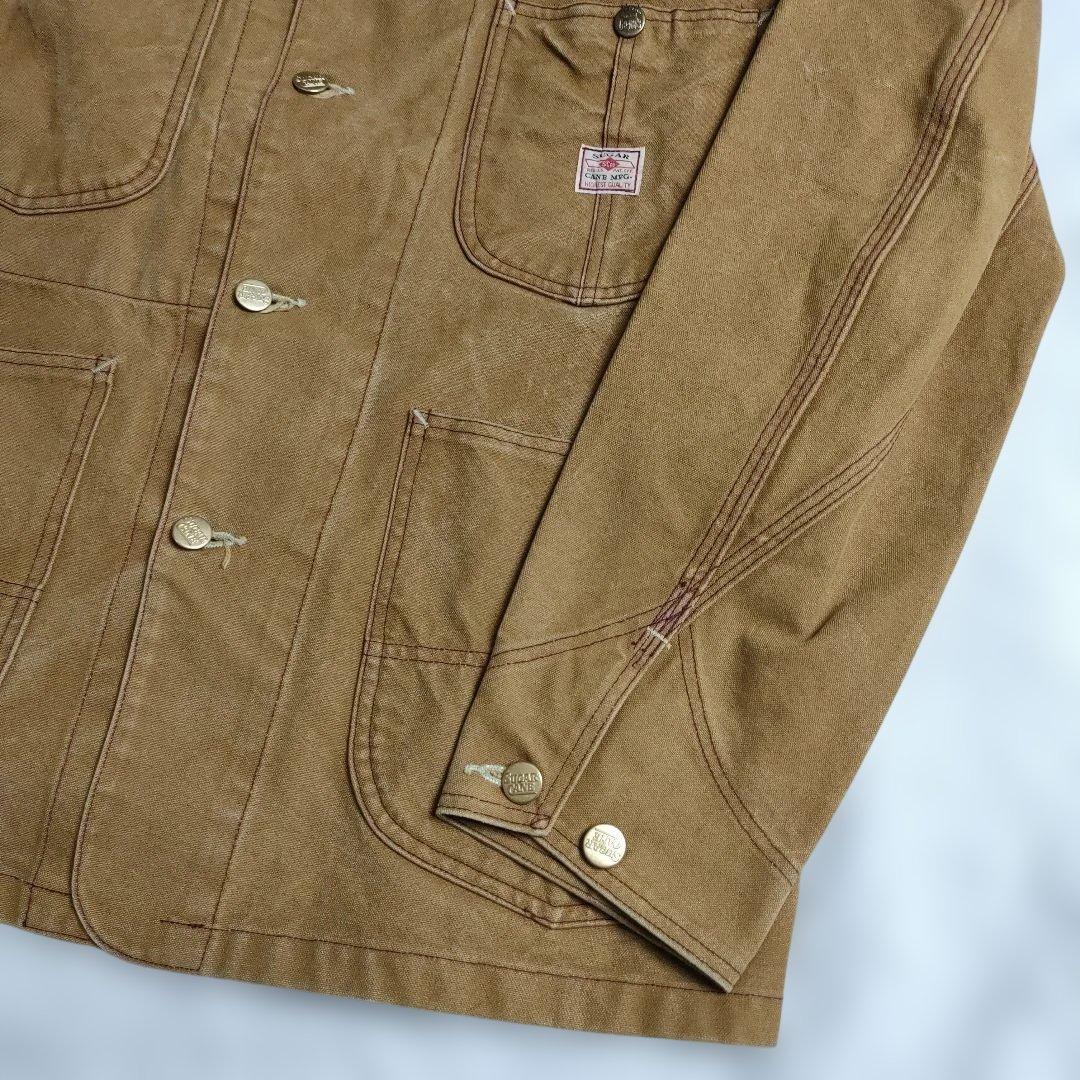 TKTG　シュガーケーン カバーオール　ブラウンダック ジャケット