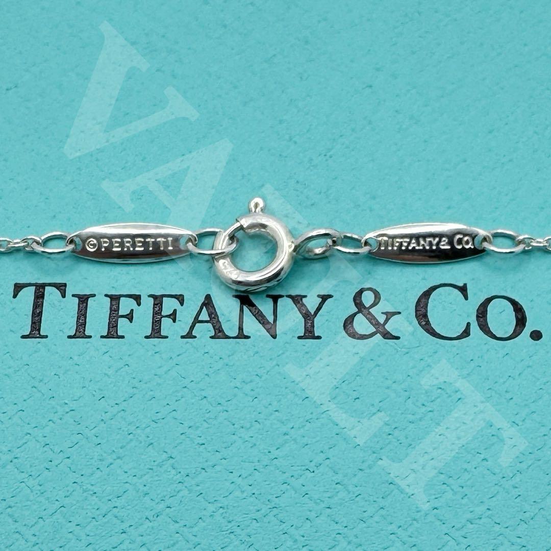 TIFFANY&Co. 極美品 15mm オープンハート ネックレス Ag925