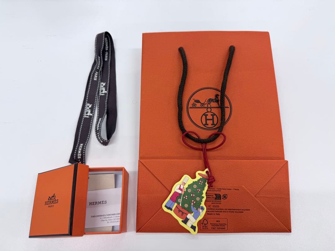 HERMES シェーヌダンクル スカーフリング