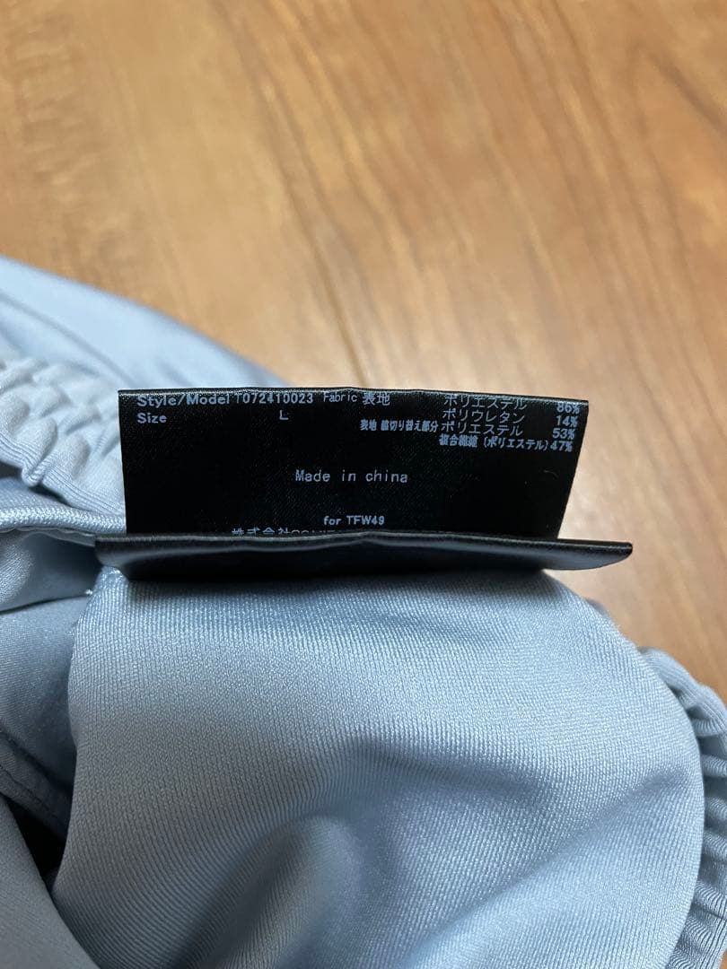 定価7.1万　TFW49 ジャージ　セットアップ　L junhashimoto