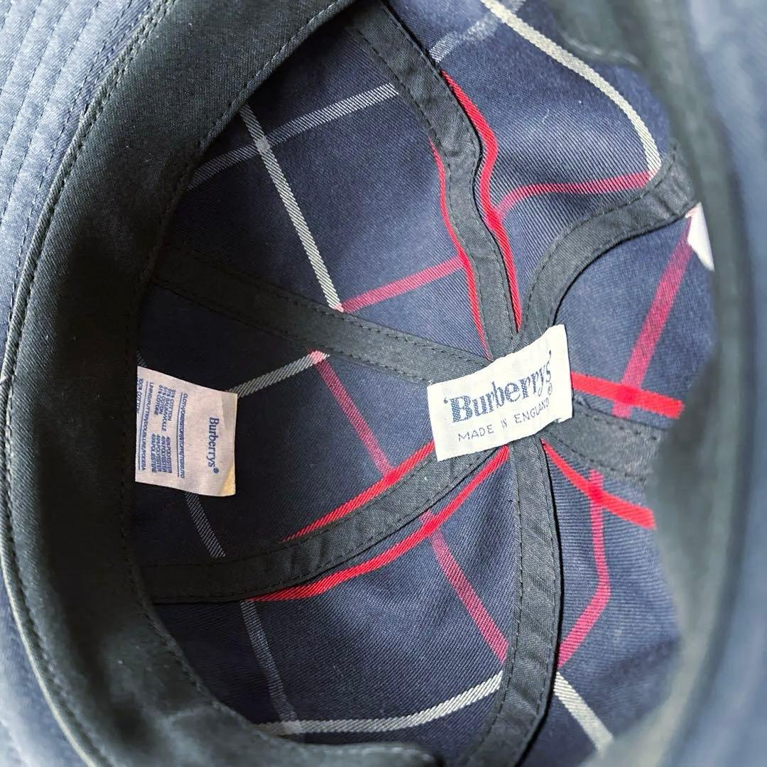 バーバリーBurberry's 新品　綿混バケットハット 57センチほど