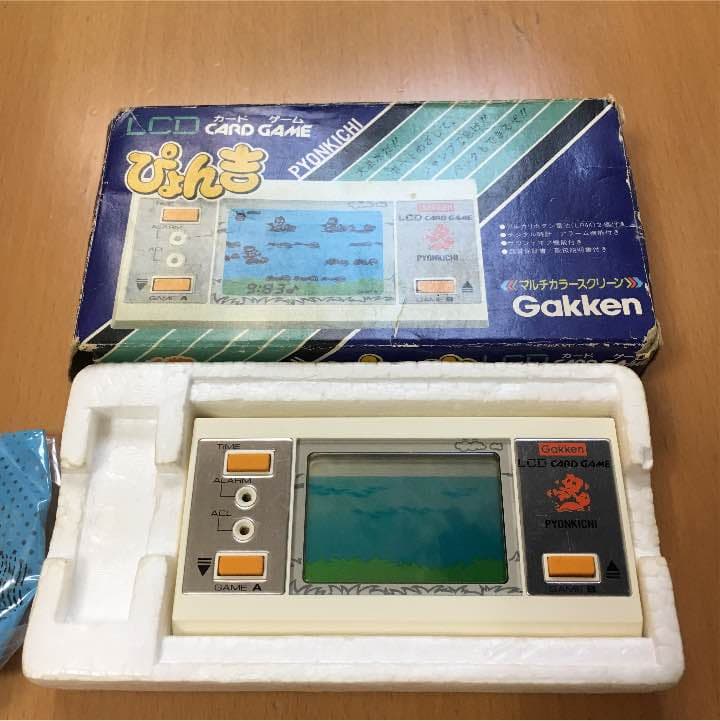 昭和　レトロ  学研 ぴょん吉　ポケットゲーム　昭和　ファンシー　80年代