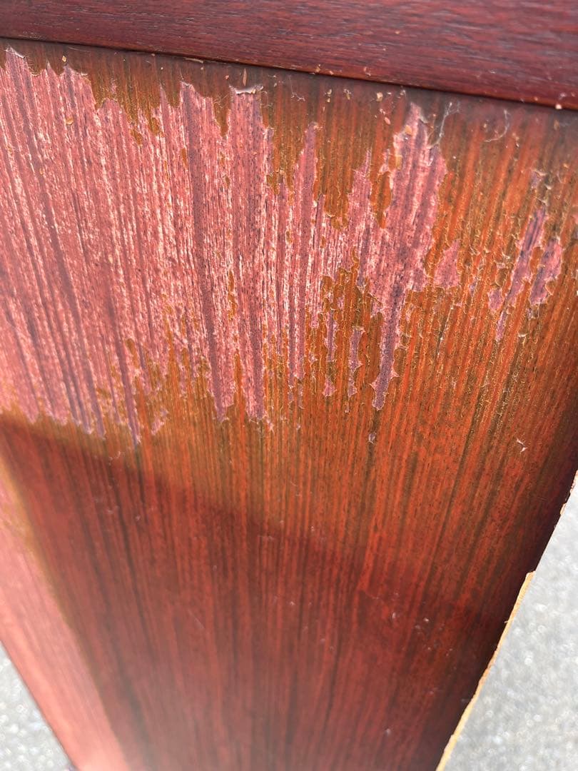 【アンティーク】木製 ガラス戸 キャビネット サイドボード リビングボード