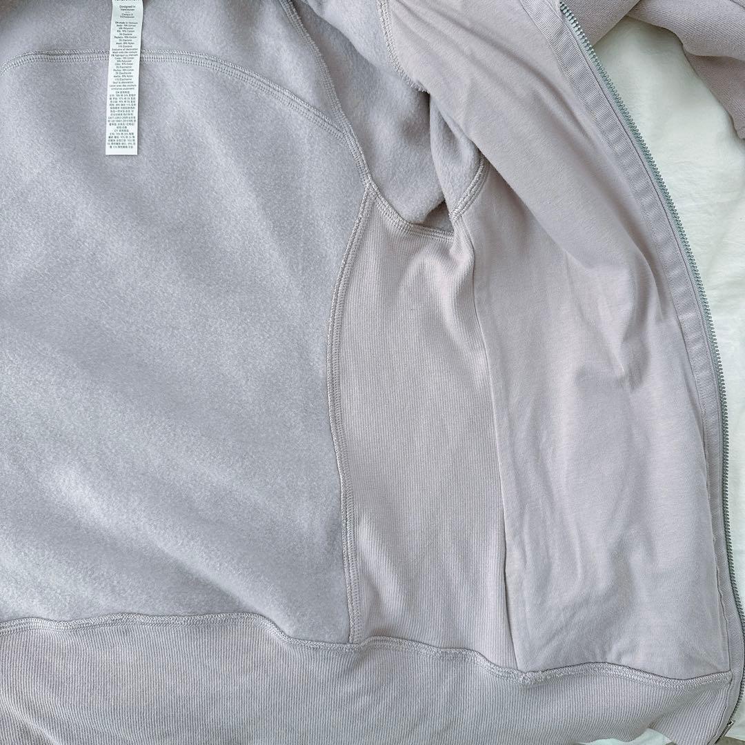 ルルレモン　フルジップ　フーディー　パーカー