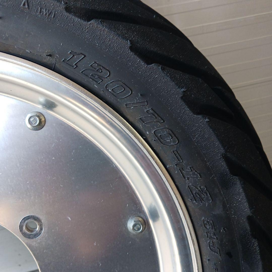 ジャイロキャノピー、ズーマー用pcd140アルミ製スポーツホイール 4穴