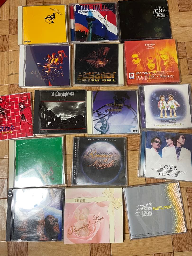 THE ALFEE CD まとめ