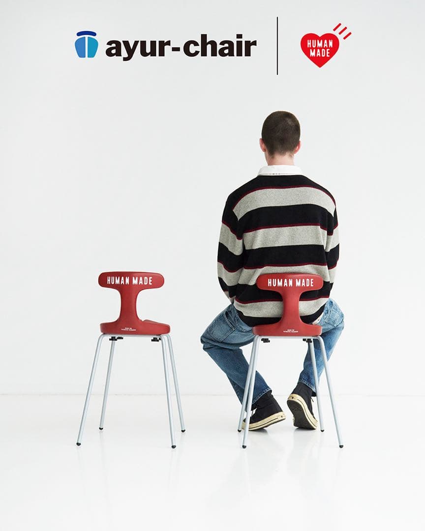 ダイニングチェア HUMAN MADE x ayur-chair\