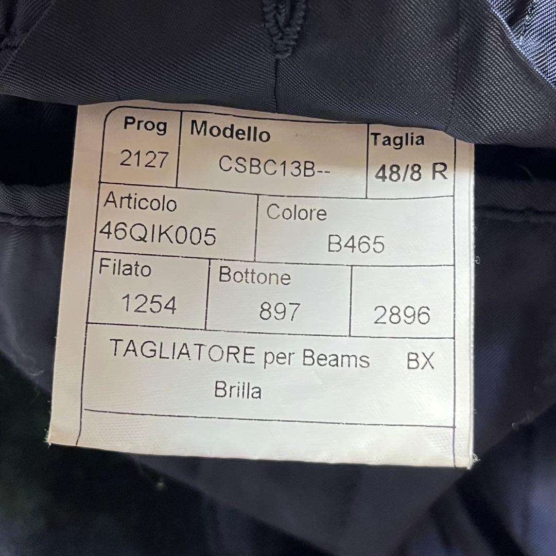 <美品>TAGLIATORE×ブリッラ ハリスツイード生地 チェスターコート48